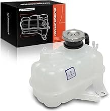 Engine Coolant Overflow Recovery Reservoir Tank with Cap & Tubing for Fiat 500 2012-2017 1.4L